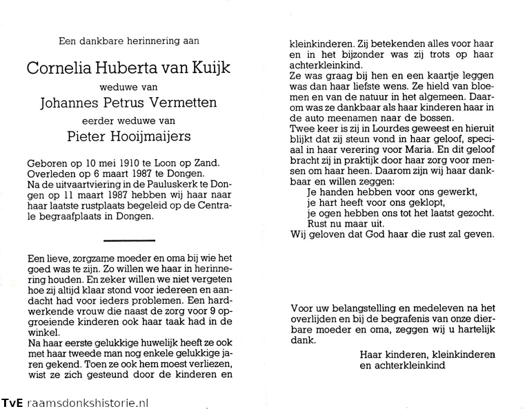 Cornelia Huberta van Kuijk- Johannes Petrus Vermetten-Pieter Hooijmaijers.jpg